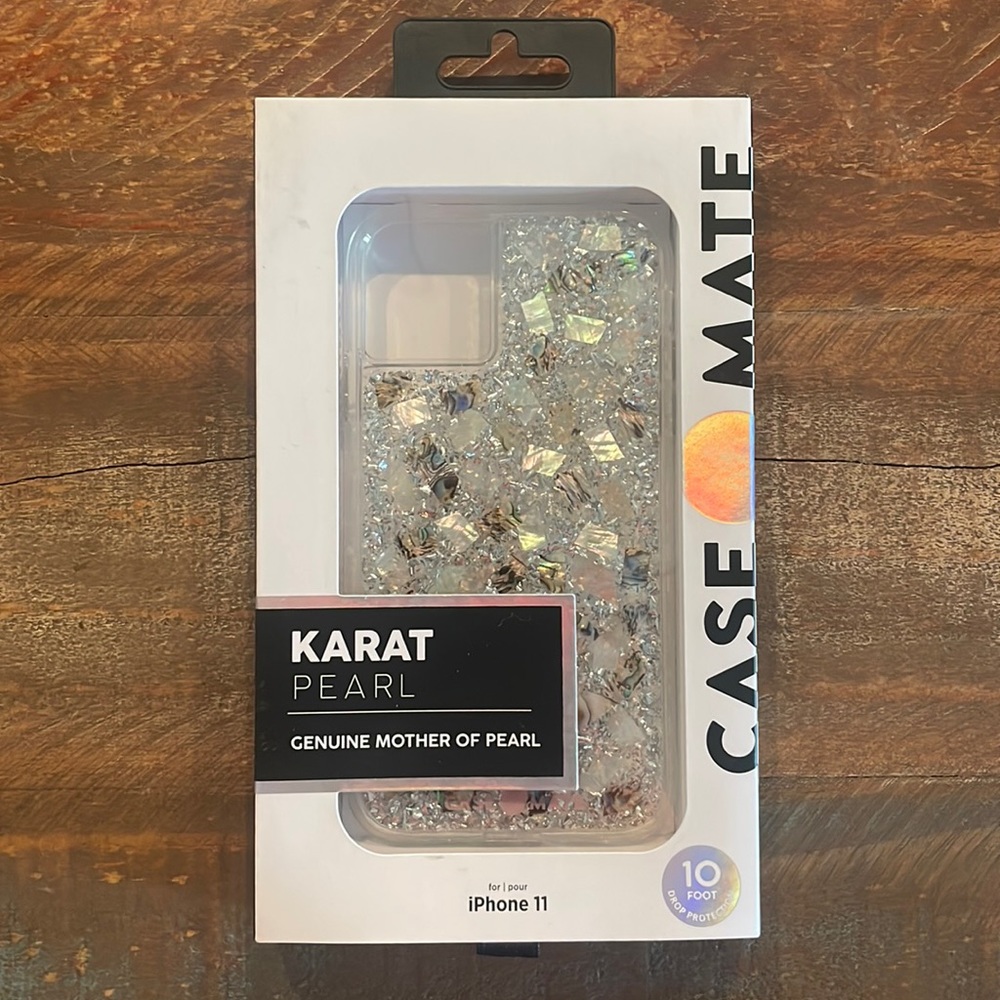 iPhone 11 Case Mate case “karat pearl”
